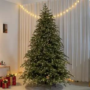 크리스마스 트리 나무 무장식 대형 고급 캐롤라이나 210cm  우산식) 전나무 PE PVC 매장 소품 데코 꾸미기