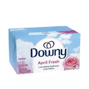 다우니 건조기시트 드라이시트 실내건조 정전기방지 섬유유연제 240매 1개