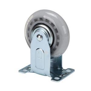무소음 4인치 고정형 캐스터 경하중 캐스터 구루마바퀴