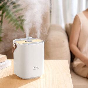 미세분무  더블제트 가습기 LED 무드등 손쉬운 저수조청소 사무실 카페 집안