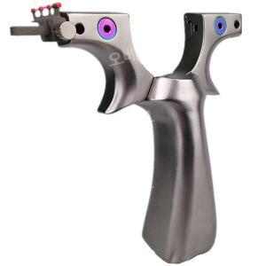 티타늄 전문가용 새총 해궁 사냥용 각궁 슬링샷 라운드 쇠구슬 조류퇴치 고무줄 스테인레스 고탄력