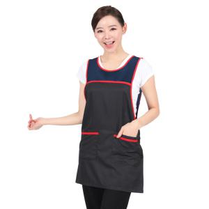 DLA92 얇은 망사 경량 요양보호사 원피스 앞치마