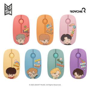 BTS 타이니탄 TinyTAN 다이너마이트 무소음 무선마우스