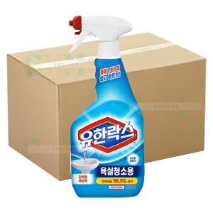 유한락스 욕실청소용 600ml 10개 스프레이 거품형