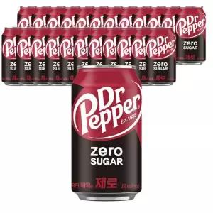 코카콜라 닥터페퍼 제로 355ml X 24캔 제로콜라 탄산