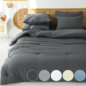 바숨 알러지케어 기숙사 이불세트 슈퍼싱글 SS(베개솜포함)