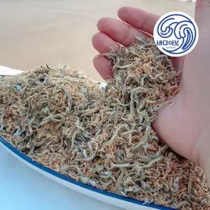 국산 밥새우 섞인 잔멸치 500g 상급 지리멸치 건새우