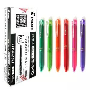 파이롯트 프릭션 지워지는 볼펜 1갑 10자루 0.5 0.7mm 노크식 단색 칼라 색상선택