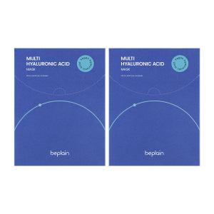 [유통기한 임박] 비플레인 멀티 히알루론산 마스크, 5매, 2개