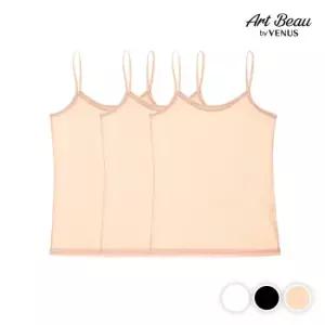 [비너스 아르보] 여성 인견 소재 끈 나시,런닝 3매입(SSET641)