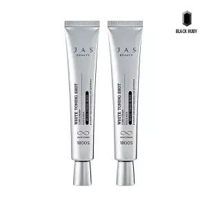 쟈스 화이트 토닝 샷 코어 기미크림 40ml x2 /미백/주름