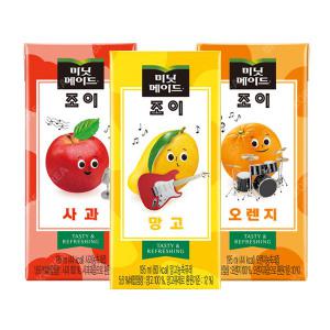 미닛메이드 조이 195mlx32팩 #망고 #애플 #오렌지 #안전박스포장