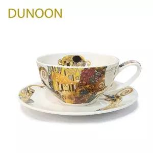 [갤러리아] 두눈 영국 본차이나 티포원 커피잔 Belle Epoque(Kiss) 1인조