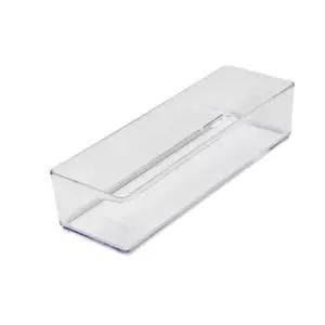 크리스탈 뷰티 정리용품5호.화장품 악세서리 메니큐어 머리끈 투명 3칸