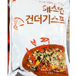 지퍼형 국물용 오뎅탕 휴게소 잔치국수 건더기스프 우동조미료 250g