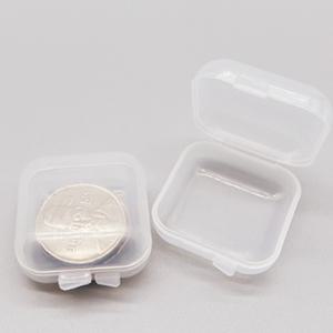 소형 사각 플라스틱 케이스 반지 귀걸이 보관케이스