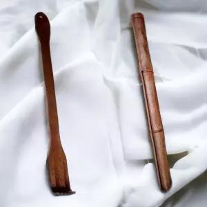 하인백 재질 국내산 죽비/효자손 세트 등긁개 죽봉 마사지기기 핸디안마기 핸드안마기 건강선물