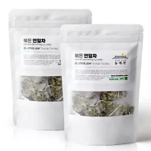 늘해찬 국산 볶은 연잎차 전통차 100티백