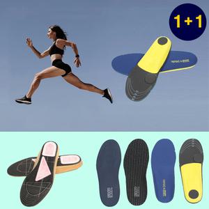 터치그라운드 고탄성 깔창 원+원 족저근막 신발 키높이 기능성 평발 발편한 푹신한 평발 아치 깔창