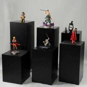 사각전시다이 디스플레이박스 사진촬영 블랙 100cm