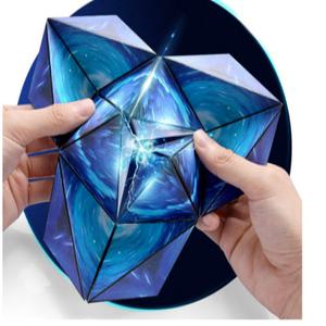 3D 우주큐브 4컬러 마그네틱 큐브 자석 네오디움 퍼즐