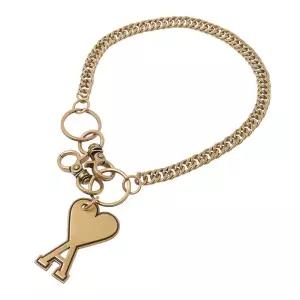 [롯데백화점]아미 남성 하트 로고 체인 키홀더 UKR903 369 907