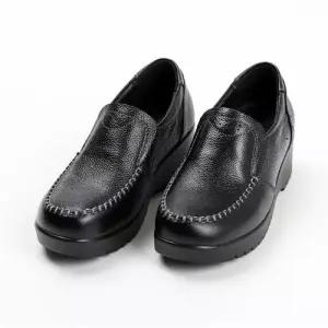 [제이시]제이시 5cm 발볼넓은 통굽신발 소가죽 통굽구두 K154