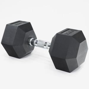 이고진 고무육각 덤벨 아령 22.5kg 1개 클럽 고무아령 웨이트