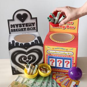 용돈 뽑기 캡슐 박스 상자 [반전 돈 이벤트 부모님 어버이날 선물 생일 생신 공 뽑기함 추첨함 응모함]