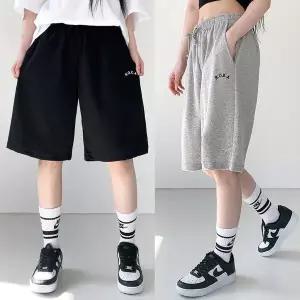 [하프클럽/]5부 로카 반바지 베이직 허리밴딩 5부반바지 트레이닝바지 운동