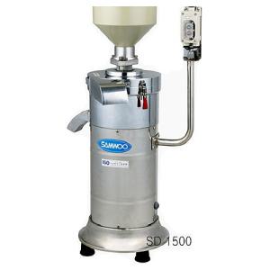 [삼우공업사 버티컬 두유기 SD-1500]분리형/두유/믹서/전기멧돌/콩가는기계/콩국수/콩물기계/콩비지/초고속