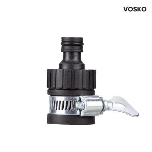 보스코 나비반도 커넥터 블랙 수도꼭지연결구 연결 어댑터 수도부속