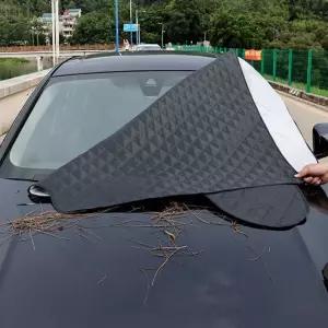 자동차 앞유리 자석덮개 사계절 빛반사가리개 보호대 겨울 방수 앞창커버 햇빛차단 uv차단 마그네틱 자석형