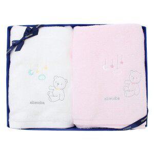 갤러리아 (압소바유아타올,출산백일돌선물)루팅타올싸보2종세트(APA-109012A)