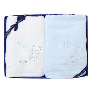 갤러리아 (압소바유아타올,출산백일돌선물)루팅타올싸보2종세트(APA-109013A)