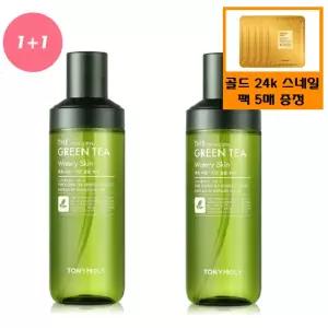 [토니모리](의정부점)단종예정(정품2개)더 촉촉 그린티 수분 스킨+사은품/스네일 마스크팩 5매(정가일만...