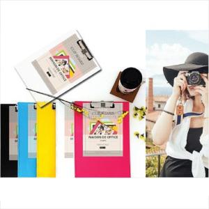 영지PMC 메종드 와이어 클립보드 A4 6색 낱개