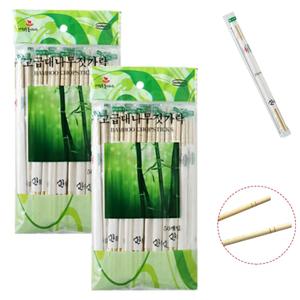 젓가락 대 나무 우드 젖가락 찹 스틱 개별 포장 피크닉