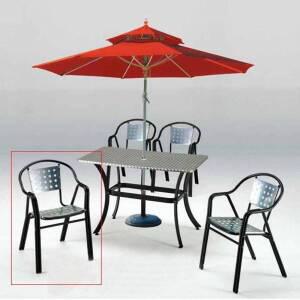 [제이큐]체어우드 크웰 알루미늄 의자 570