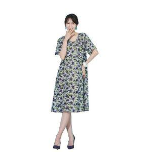 [NS홈쇼핑][국내생산]살랑나염인견반팔원피스[34497041]