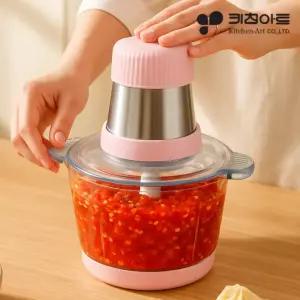 키친아트 야채 다지기 자동 마늘 분쇄기 다지는 기계 믹서기 쵸퍼 만능 다지기