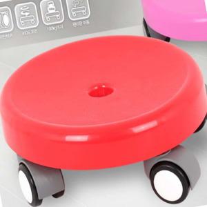 좌식 이동의자 청소 작업용 걸레질 화분 운반용 무소음 회전