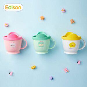 [에디슨] 프렌즈 처음배우는 스텐 한손컵 1+1 (공룡/흰토끼/오리)