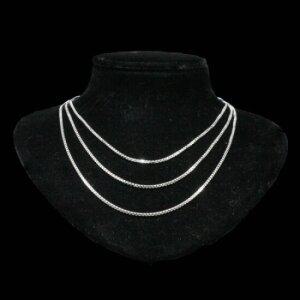 실버925 목걸이줄 박스체인 2mm