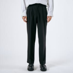 엘엑스티 국내 제작 남성용 투턱 와이드 슬랙스 가을 신상 스판 팬츠