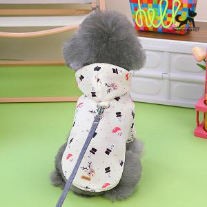 딩동펫 강아지옷 눈사람 후드 티셔츠