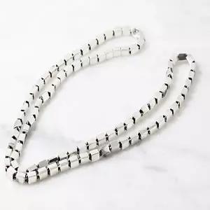 [차차실버]카리나 3mm 은목걸이 남자 여자 실버 체인 선물 커플 부모님생신 데일리 10돈목걸이