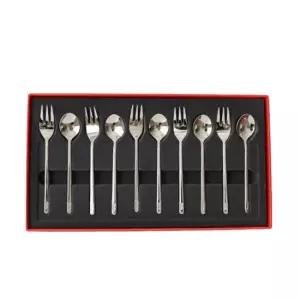 휘슬러 모던 커트러리 디저트 세트 10P(스푼 5P + 포크 5P)