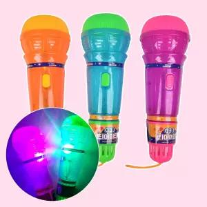 초대형 마이크 장난감 불빛 LED 대형 에코 노래방 가수 놀이 아이돌 어린이 복면가왕