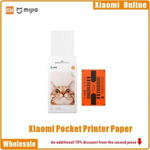 샤오미 포켓 프린터 종이 ZINK 자체 접착 사진 인쇄 시트 3인치 미니 포토 전용